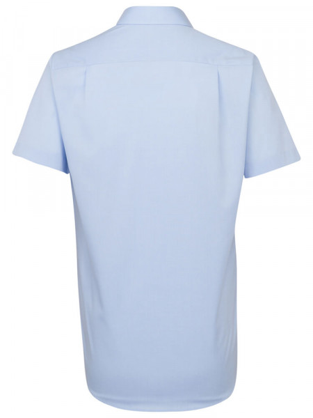 SEIDENSTICKER Regular Fit Hemd Hellblau Business Kent Fil à Fil