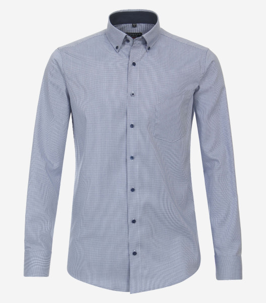 Camicia Redmond MODERN FIT STRUTTURA azzurro con Button Down collar in taglio moderno
