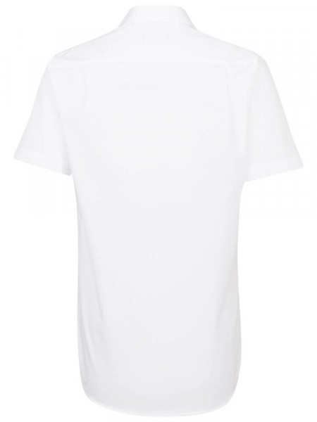 SEIDENSTICKER Comfort Fit Hemd Weiß Business Kent Popeline