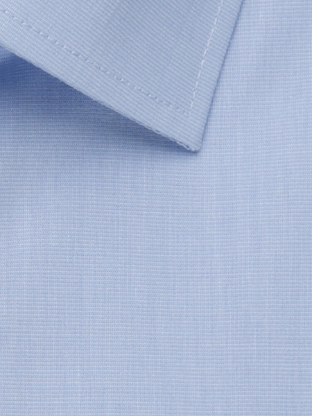 SEIDENSTICKER Regular Fit Hemd Hellblau Business Kent Fil à Fil - Ansicht 3