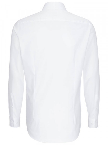 SEIDENSTICKER Tailored Fit Hemd Weiß Business Kent Original
