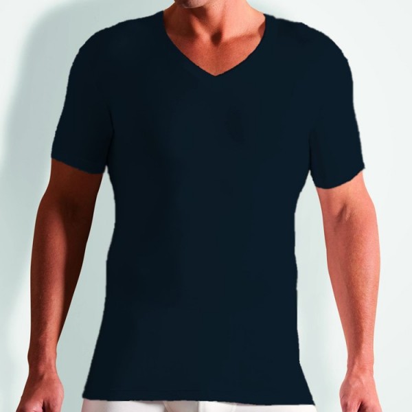 Novila &quot;STRETCH COTTON&quot; T-shirt blu scuro