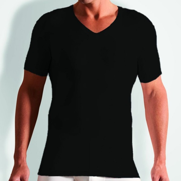 Novila &quot;STRETCH COTTON&quot; T-shirt noir