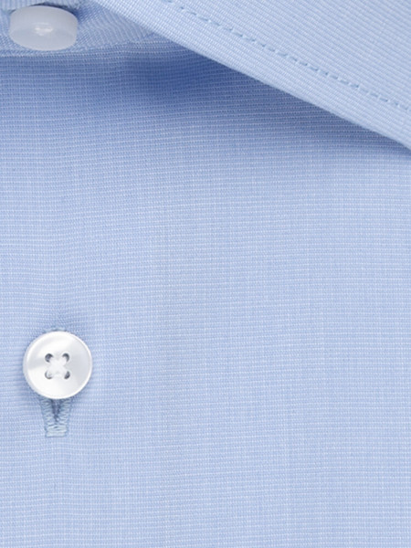 SEIDENSTICKER Regular Fit Hemd Hellblau Business Kent Fil à Fil - Ansicht 3