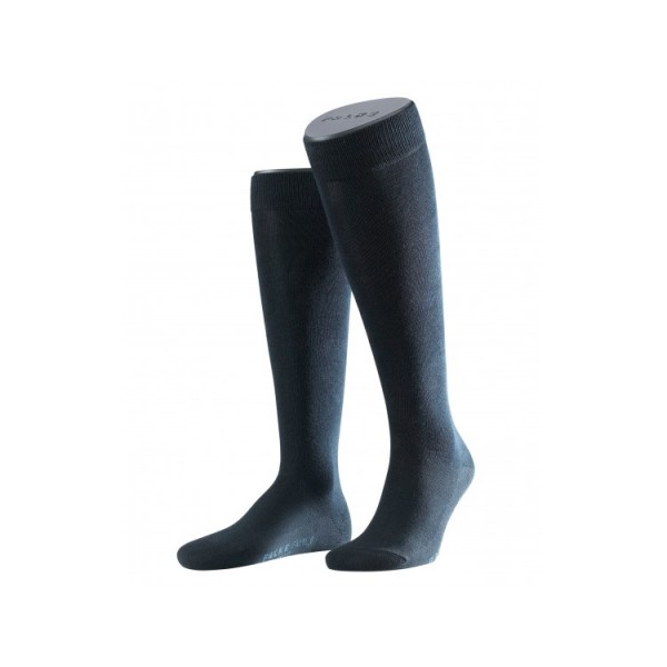 FALKE FAMILY mi-bas bleu foncé