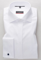 Eterna Hemd MODERN FIT TWILL weiss mit Classic Kent Kragen in moderner Schnittform