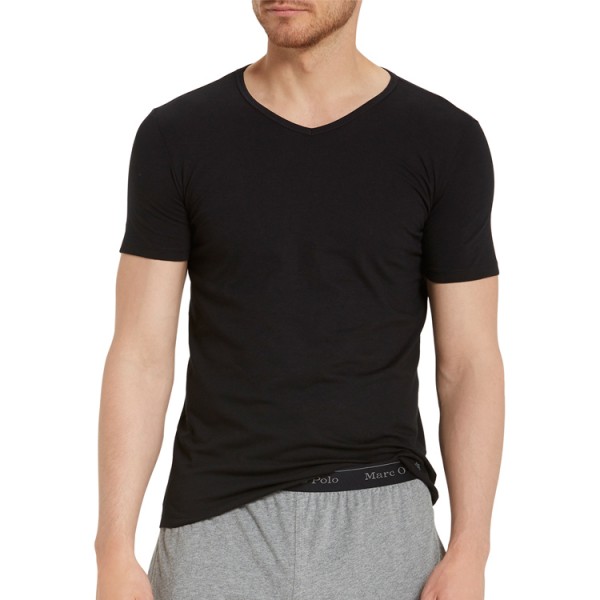 Marc O&#039;Polo &quot;2Pack Shirts&quot; schwarzes T-Shirt