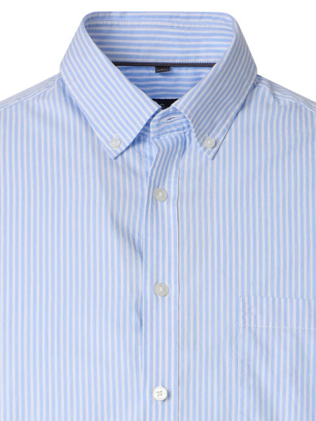CASAMODA Regular Fit Hemd Hellblau Button-Down Easy Care  - Ansicht 1