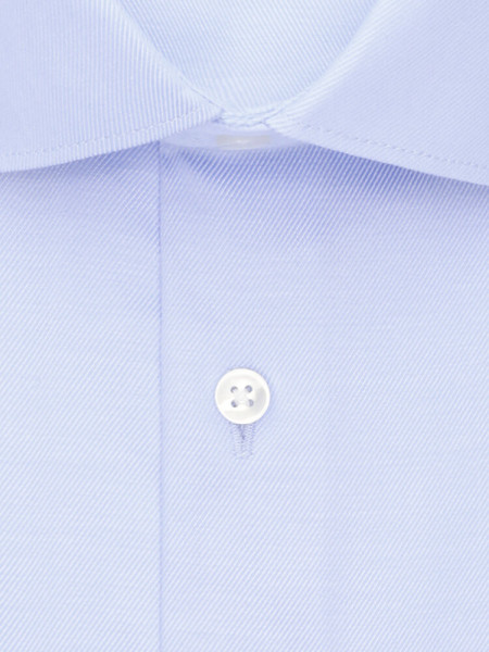 SEIDENSTICKER Extra Slim Fit Hemd Hellblau New Kent Twill - Ansicht 1